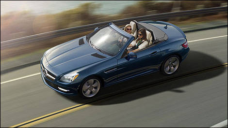 2012 Mercedes-Benz SLK 350 Edition 1 front 3/4 view