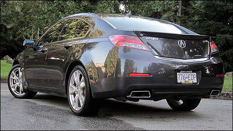 Acura TL SH-AWD Elite 2012 vue 3/4 arrière