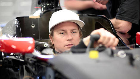 Kimi Raikkonen Lotus Renault GP F1