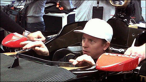 Lotus Renault GP Kimi Raikkonen F1