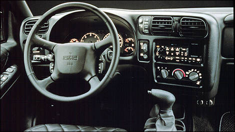 2000 GMC Jimmy interior