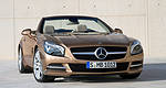 2013 Mercedes-Benz SL-Class on display at Detroit Auto Show