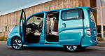 Détroit 2012 : Première mondiale du prototype Nissan e-NV200