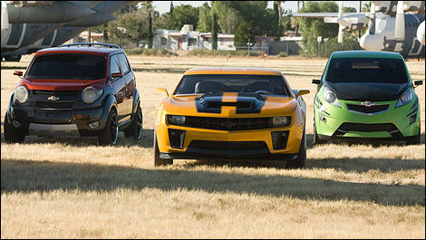 4 Chevrolet Camaro des films Transformers à vendre