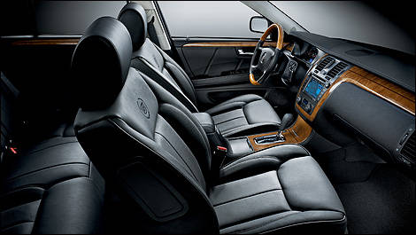 2011 Cadillac DTS interior