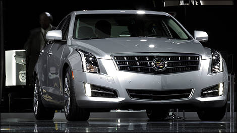 Cadillac ATS 2013 vue 3/4 avant