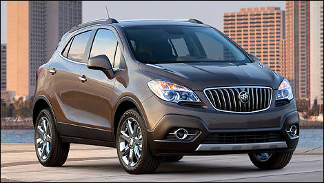 2013 Buick Encore front 3/4 view