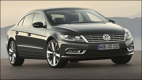 Volkswagen CC 2013 vue 3/4 avant