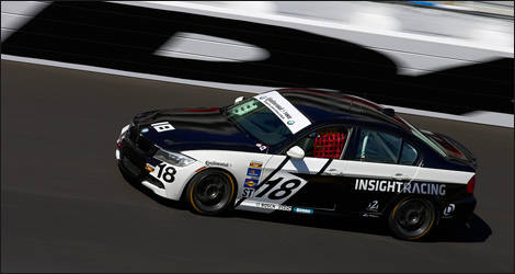 One of Insight Racing's two BMW M3 (Photo: InsightRacing.com)