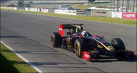 Kimi Raikkonen Lotus F1