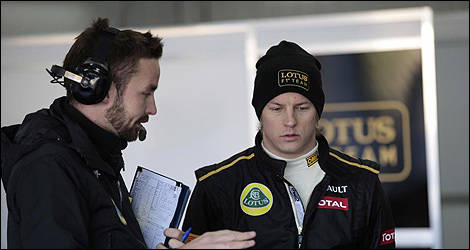 Kimi Raikkonen F1 Lotus