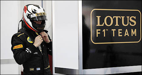 Kimi Raikkonen F1 Lotus