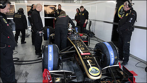 Kimi Raikkonen Lotus F1