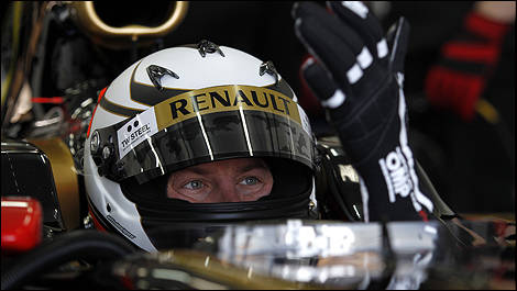 Kimi Raikkonen Lotus F1