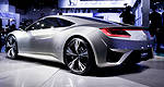 VIDÉO : Acura NSX Concept au Salon de l'auto de Détroit