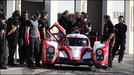 2012 Toyota TS030 Hybrid LMP1 car