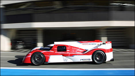 2012 Toyota TS030 Hybrid LMP1 car
