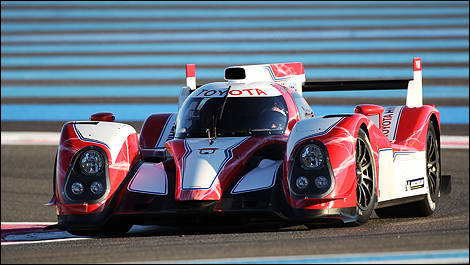 2012 Toyota TS030 Hybrid LMP1 car