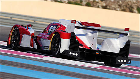 2012 Toyota TS030 Hybrid LMP1 car