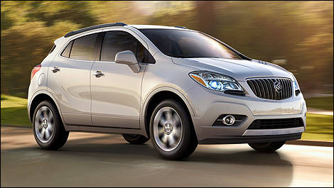 2013 Buick Encore front 3/4 view