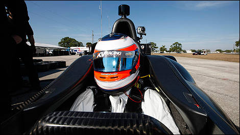 Rubens Barrichello KV Racing IndyCar