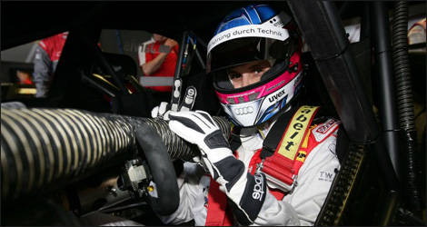 Oliver Jarvis à bord de son Audi DTM (Photo: OliverJarvis.com)