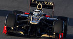 F1: Kimi Raikkonen sets fastest time in first F1 winter test of 2012 (+photos)