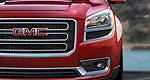The 2013 GMC Acadia appears at the Chicago Auto Show