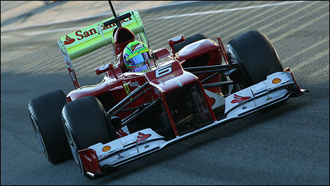 Felipe Massa, Ferrari Jerez F1 2012