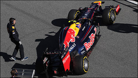 Mark Webber, Red Bull Racin Jerez F1 2012