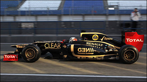 Kimi Raikkonen, Lotus Jerez F1 2012