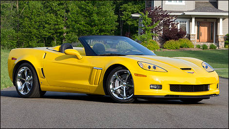 2012 Chevrolet Corvette Gran Sport Convertible front 3/4 view