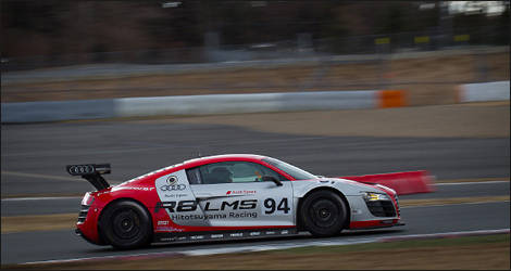 La fameuse Audi R8 LMS (Photo: CyndieAllemann.ch)