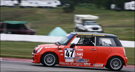 P.J. Groenke aboard the Team Octane MINI (Photo: Team Octane)