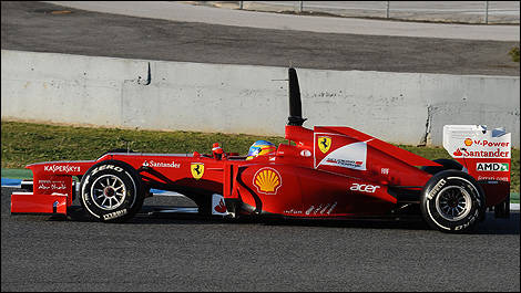F1 Ferrari F2012 Fernando Alonso