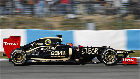 F1 Romain Grosjean Lotus E20