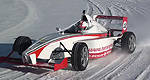A Formula car being driven in the snow at the Nordschleife! (+video)