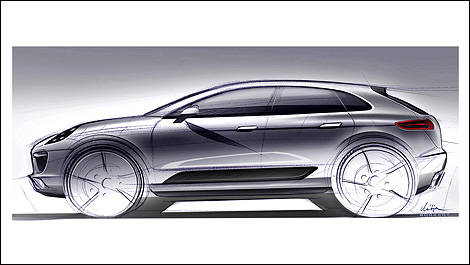Porsche Macan sketch