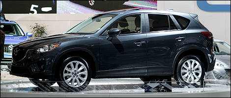Mazda CX-5 2013 vue 3/4 avant