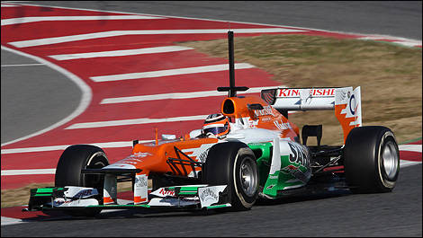 F1: Nico Hulkenberg shines in Sahara Force India (+photos) | Car News ...