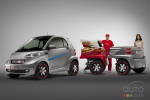 The ''Dock + Go'' system by Rinspeed, an innovative way to increase your electric car's capacity