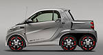 The ''Dock + Go'' system by Rinspeed, an innovative way to increase your electric car's capacity