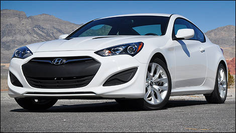 Hyundai Genesis Coupé 2013 vue 3/4 avant