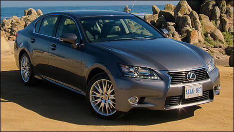 Lexus GS 2013 vue 3/4 avant
