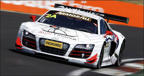 Phoenix Racing's No. 2 car in Bathurst (Photo: Audi Motorsport)