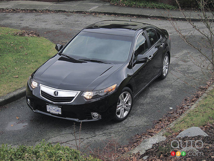 12 Acura Tsx V6 Tech Car Reviews Auto123