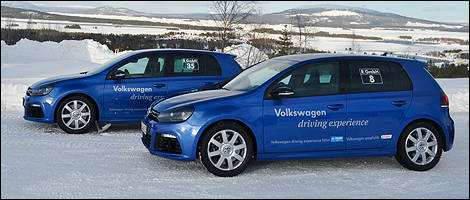 2012 Volkswagen Golf R left side view