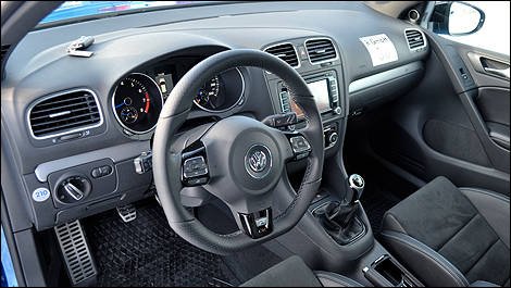 2012 Volkswagen Golf R interior