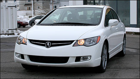 2008 Acura CSX Type-S front 3/4 view