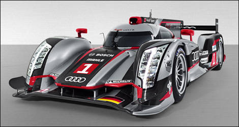 La toute nouvelle Audi R18 e-tron quattro (Photo: Audi Motorsport)